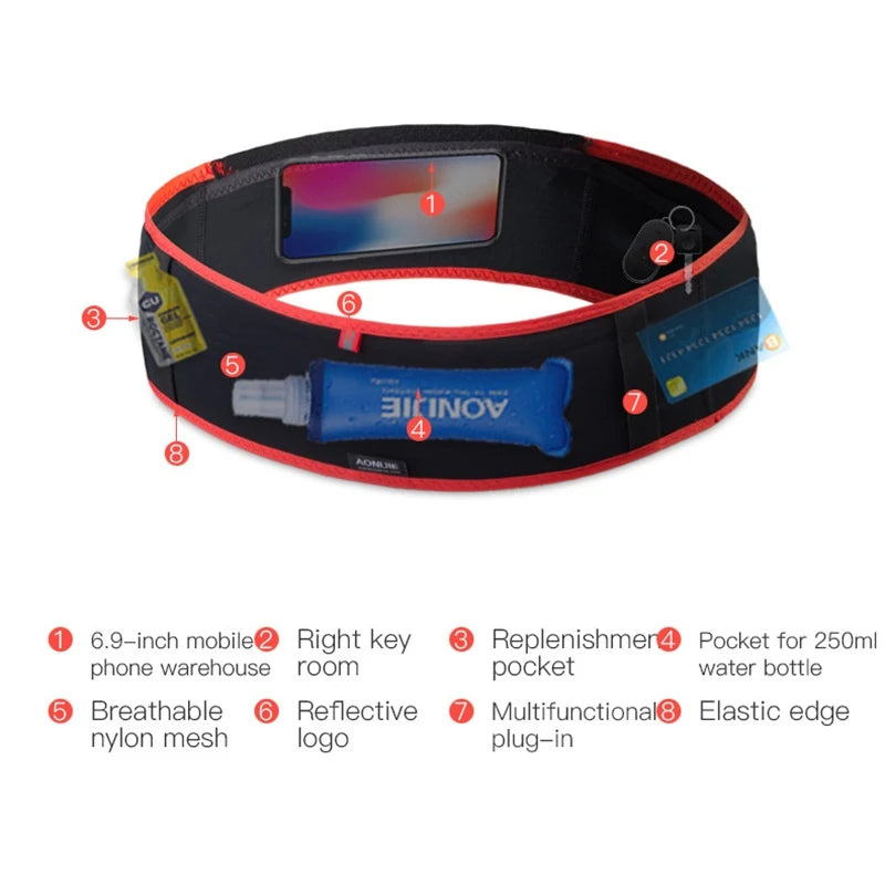 AONIJIE Running Waist Bag