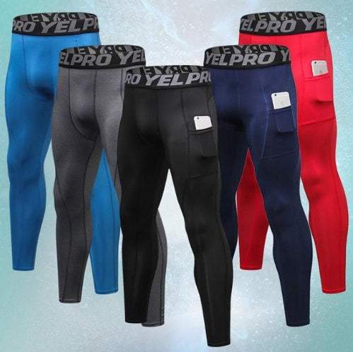 Men's PRO Training Tights with Secure Pocket