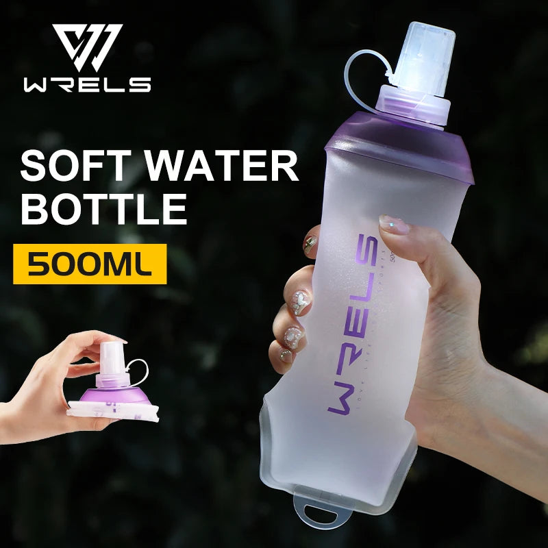 Foldable Silicone Soft Flask Water Bottle