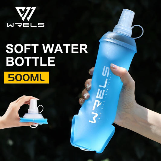 Foldable Silicone Soft Flask Water Bottle