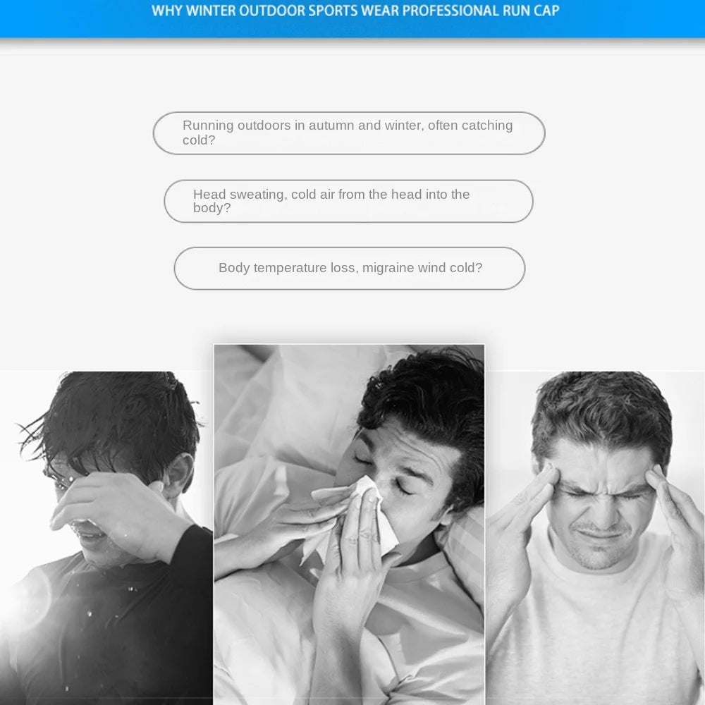 Unisex Windproof Trail Running Skullcap