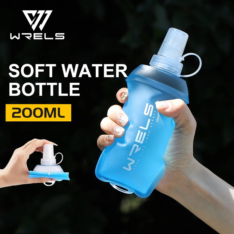 Foldable Silicone Soft Flask Water Bottle
