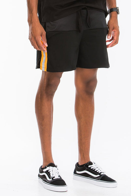 Men's "Quarter-Mesh" Hybrid Running Shorts