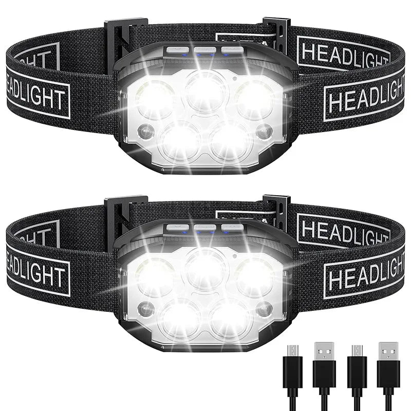 1200 Lumen LED Rechargeable Headlamp
