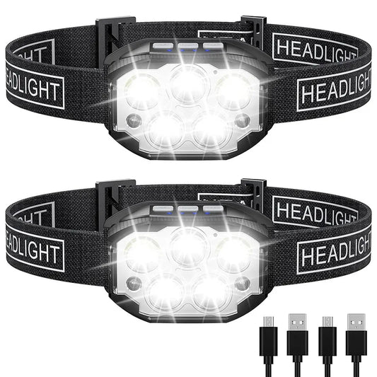 1200 Lumen LED Rechargeable Headlamp