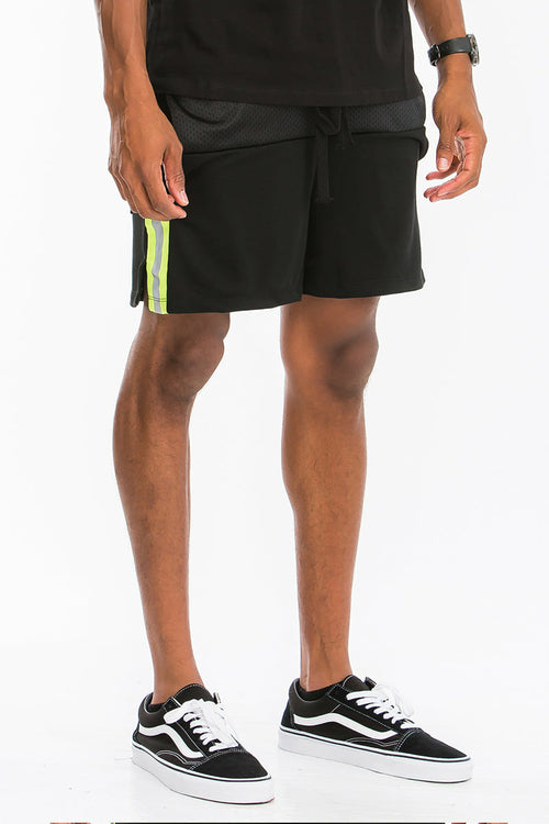 Men's "Quarter-Mesh" Hybrid Running Shorts