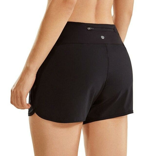 Women's "Trail-Ready" 4" Quick-Dry Shorts with Secure Zip Pocket