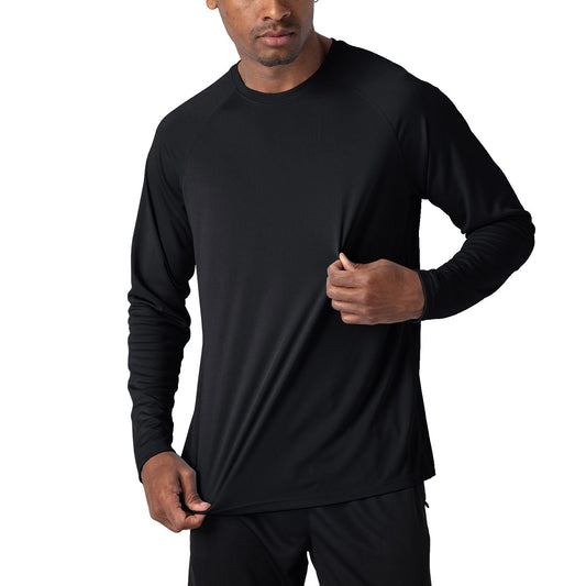 Men's "Sun-Shield" UPF 50+ Long Sleeve Performance Trail Tee