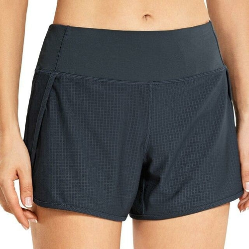 Women's "Trail-Ready" 4" Quick-Dry Shorts with Secure Zip Pocket
