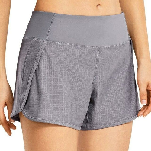 Women's "Trail-Ready" 4" Quick-Dry Shorts with Secure Zip Pocket