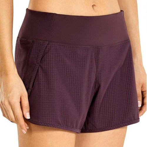 Women's "Trail-Ready" 4" Quick-Dry Shorts with Secure Zip Pocket