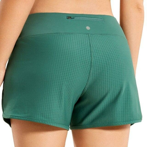 Women's "Trail-Ready" 4" Quick-Dry Shorts with Secure Zip Pocket
