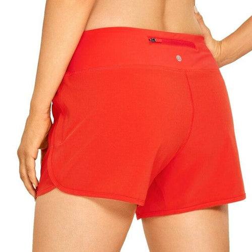 Women's "Trail-Ready" 4" Quick-Dry Shorts with Secure Zip Pocket