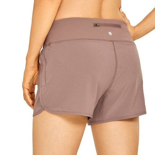 Women's "Trail-Ready" 4" Quick-Dry Shorts with Secure Zip Pocket